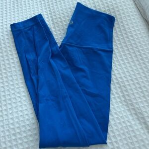 Pool blue lululemon align 25” leggings